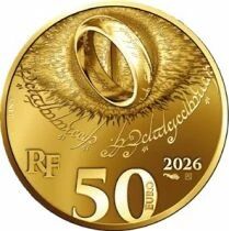Francia 50 Euro Gold Proof Coin - The Ultimate Proof 1/4 ounce (MDP) - The Lord of the Rings