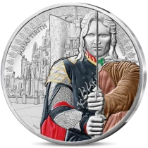 Francia 50 Euros - Aragorn and Minas Tirith (No. 2/4) - Colored Silver (MDP) - The Lord of the Rings