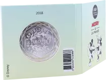 Francia 50 Euros Mickey - 2018 - Silver - National day