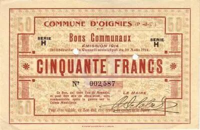 Francia 50 F Oignies