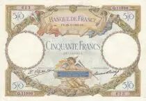 Francia 50 Francs - 29-12-1932 Serial Q.11898 - XF - P. 80