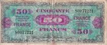 Francia 50 Francs - Allied Military Currency - 1945 - Without serial - P.122