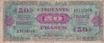 Francia 50 Francs - Allied Military Currency - Serial 2 - 1944