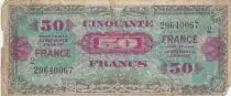 Francia 50 Francs - Allied Military Currency - Serial 2 - 29640067