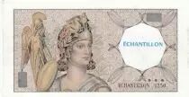 Francia 50 Francs - Athena - Echantillon 1250 - Type 50 F Quentin de la Tour - 1976