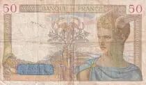 Francia 50 Francs - C&eacute;r&egrave;s - 19-12-1935 - Serial M.3628 - F - P.81