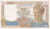 Francia 50 Francs - C&eacute;r&egrave;s - 19-12-1935 - Serial R.3785 - VF to XF - P.81