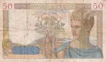 Francia 50 Francs - C&eacute;r&egrave;s - 21-02-1935 - Serial X.550 - F - P.81