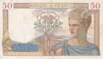 Francia 50 Francs - C&eacute;r&egrave;s - 21-03-1935 - Serial J.954 - VF - P.81
