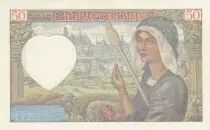 Francia 50 Francs - Jacques Coeur - 11-09-1941 - Serial U.117