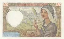 Francia 50 Francs - Jacques Coeur - 13-03-1941 - Serial M.43