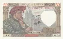Francia 50 Francs - Jacques Coeur - 13-06-1940 - Serial T.5
