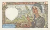 Francia 50 Francs - Jacques Coeur - 18-12-1941 - Serial Q.142