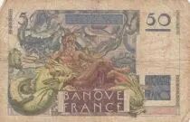 Francia 50 Francs - Le Verrier - 02-05-1946 - Serial J.11