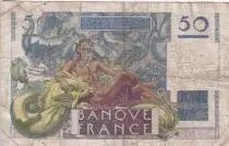 Francia 50 Francs - Le Verrier - 03-10-1946 - Serial J.41 - P.127