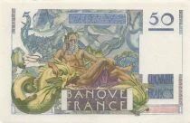 Francia 50 Francs - Le Verrier - 08-04-1948 - Serial A.100