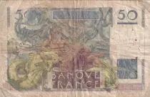 Francia 50 Francs - Le Verrier - 17-02-1949 - Serial O.121 -P.127
