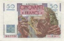 Francia 50 Francs - Le Verrier - 28-03-1946 - Serial F.3