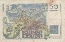 Francia 50 Francs - Le Verrier 07-06-1951 - Serial N.179