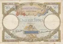 Francia 50 Francs - Luc Olivier Mercon - 29-12-1932 - S&eacute;rie M.11852