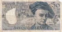 Francia 50 Francs - Quentin de la Tour - 1976 - Serial S.1 - P.152a