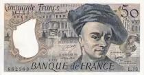 Francia 50 Francs - Quentin de la Tour - 1979 - Serial L.15 - AU - P.152a