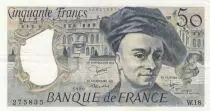 Francia 50 Francs - Quentin de la Tour - 1980 - Serial Z.20 - PUNC - P.152b