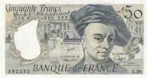 Francia 50 Francs - Quentin de la Tour - 1982 - Serial Z.26