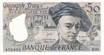 Francia 50 Francs - Quentin de la Tour - 1983 - Serial W.33 - PUNC - P.152b