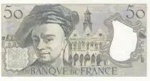 Francia 50 Francs - Quentin de la Tour - 1984 - Serial K.37 - Faute