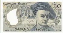 Francia 50 Francs - Quentin de la Tour - 1984- Serial K.38
