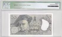 Francia 50 Francs - Quentin de la Tour - 1987 - Serial K.49 - ICG 66 Choice UNC