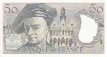 Francia 50 Francs - Quentin de la Tour - 1987 - Serial P.47 - UNC - P.152c