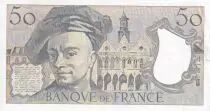 Francia 50 Francs - Quentin de la Tour - 1989 - Serial H.57 - XF - P.152d