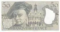 Francia 50 Francs - Quentin de la Tour - 1989 - Serial U.56
