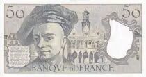Francia 50 Francs - Quentin de la Tour - 1989 - Serial W.57 - UNC - P.152d