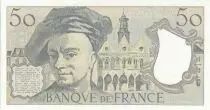 Francia 50 Francs - Quentin de la Tour - 1990 - Serial T.59