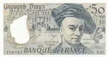 Francia 50 Francs - Quentin de la Tour - 1991 - Serial B.67