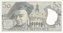 Francia 50 Francs - Quentin de la Tour - 1991 - Serial H.63