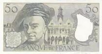 Francia 50 Francs - Quentin de la Tour - 1991 - Serial N.64
