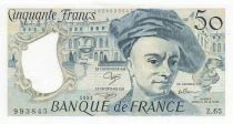 Francia 50 Francs - Quentin de la Tour - 1991 - Serial Z.65