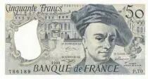 Francia 50 Francs - Quentin de la Tour - 1992 - Serial P.70