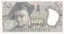 Francia 50 Francs - Quentin de la Tour - 1992 - Serial R.72 - P.152