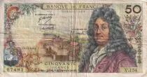 Francia 50 Francs - Racine - 06-11-1969 - Serial V.154 - P.148