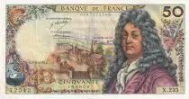 Francia 50 Francs - Racine - 08-11-1973 - Serial X.235