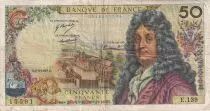 Francia 50 Francs - Racine - 1967 - Serial W.177 - VG to F - P.148d