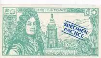 Francia 50 Francs - Racine - Sp&eacute;cimen factice - Fantasy
