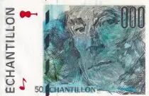Francia 50 Francs - Ravel - Type Saint-Exupery - Echantillon - 1995