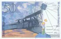 Francia 50 Francs - Saint-Exup&eacute;ry - 1992 - Serial E.003