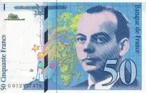 Francia 50 Francs - Saint-Exup�ry - 1993 - Letter G - UNC - P.157b